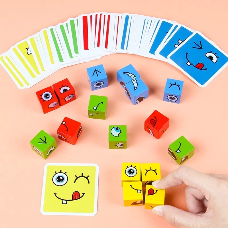 Face Changing Puzzle Game