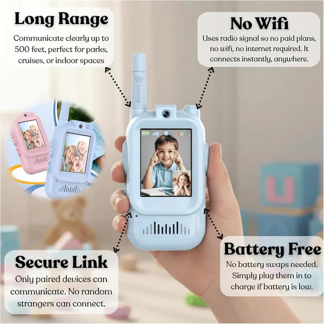 Video Walkie Talkie Camera