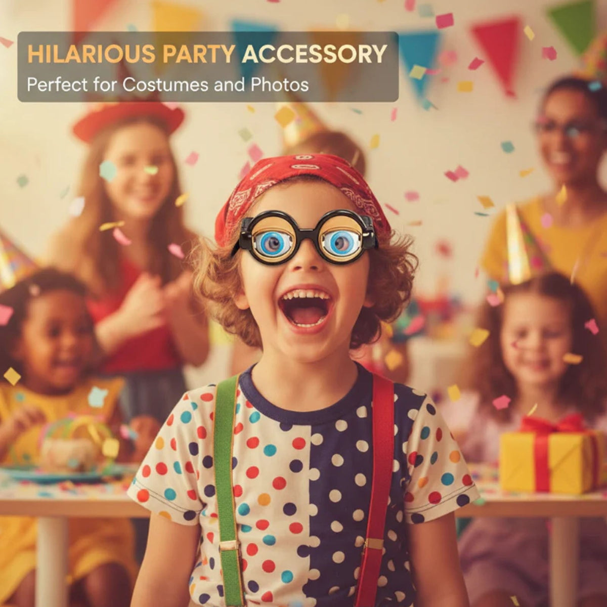 Crazy Blinking Eye Glasses – Funny Prank Toy for Kids