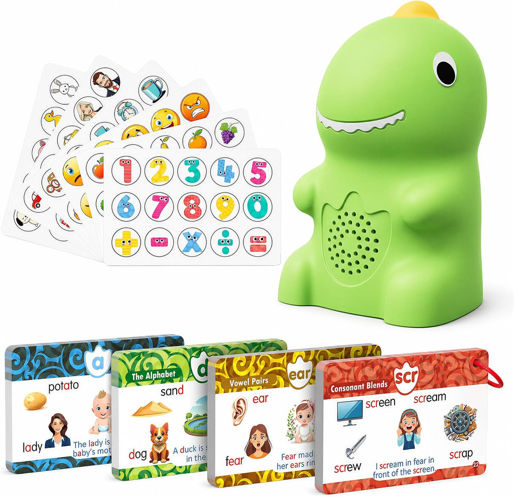 Dinosaur Talking Pen with Phonics Cards