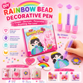 DIY Rainbow Bead Decorative Pen Kit