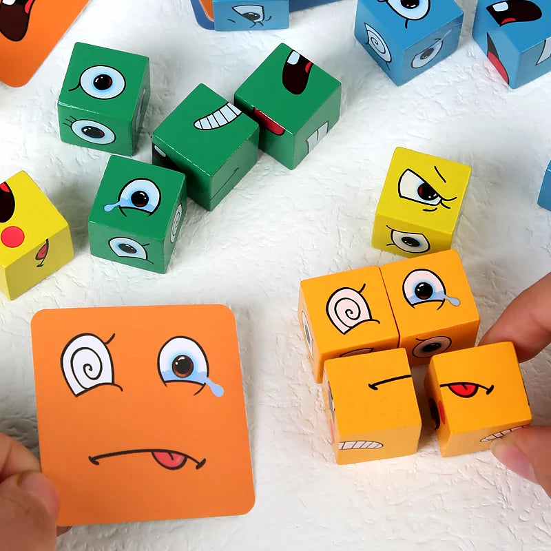 Face Changing Puzzle Game