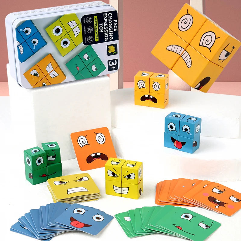 Face Changing Puzzle Game