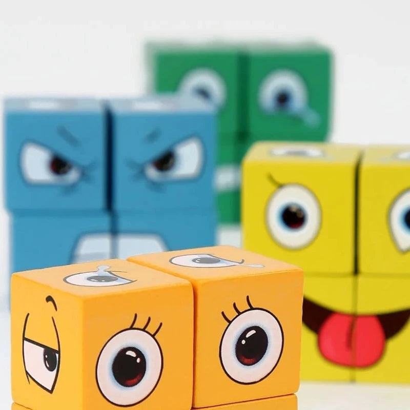 Face Changing Puzzle Game