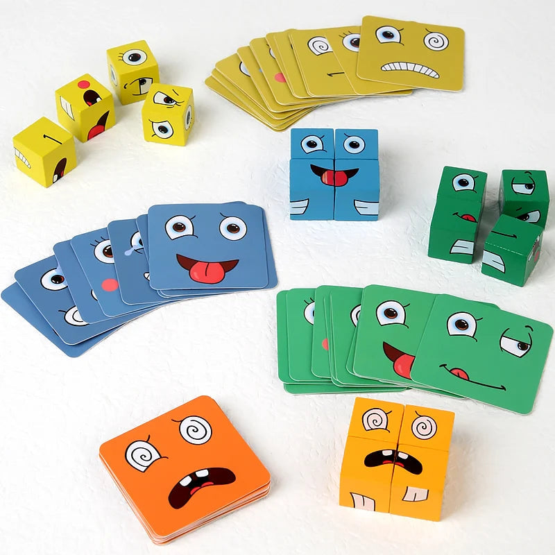 Face Changing Puzzle Game