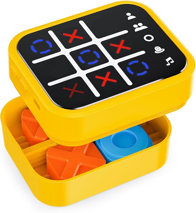 MindBolt™ 4-in-1 Portable Tic Tac Toe Puzzle
