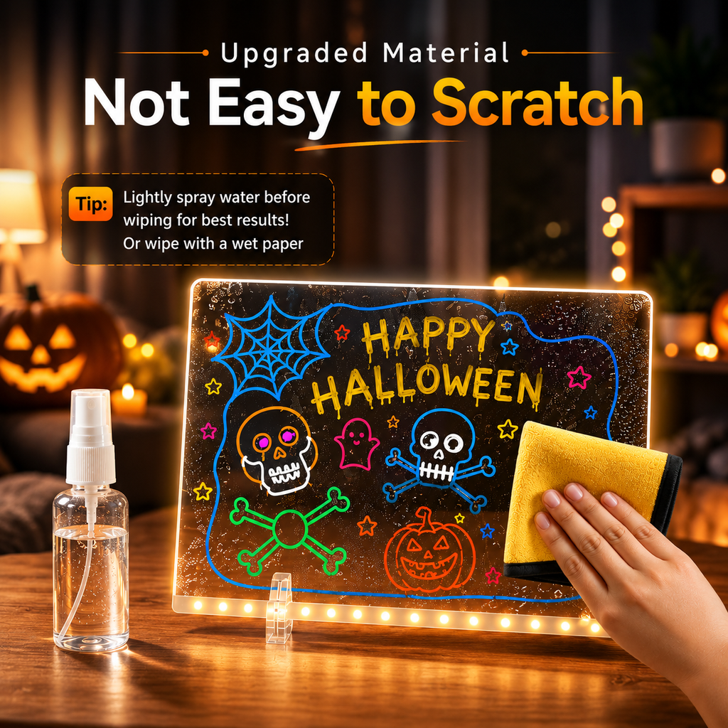 LED Colorful Glow Drawing Board