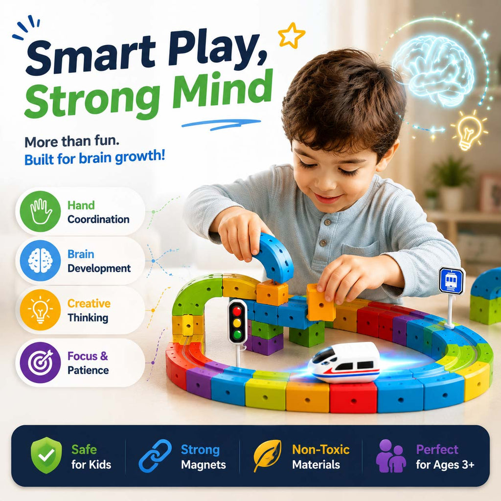 360 Gravity Magnetic Bullet Train Set