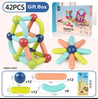 42 Pcs Magnetic Building Sticks