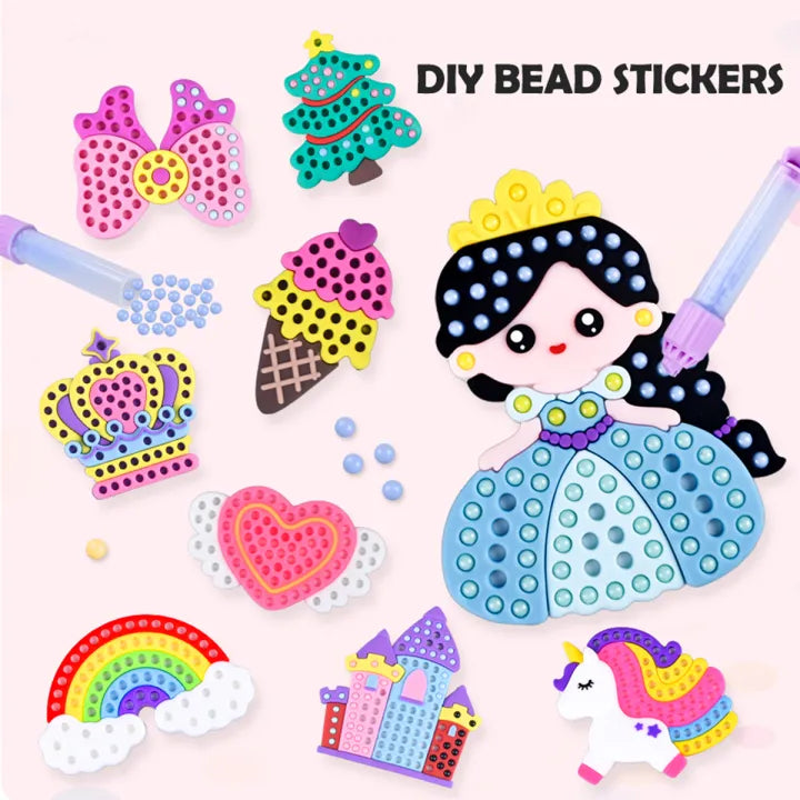 DIY Rainbow Bead Decorative Pen Kit