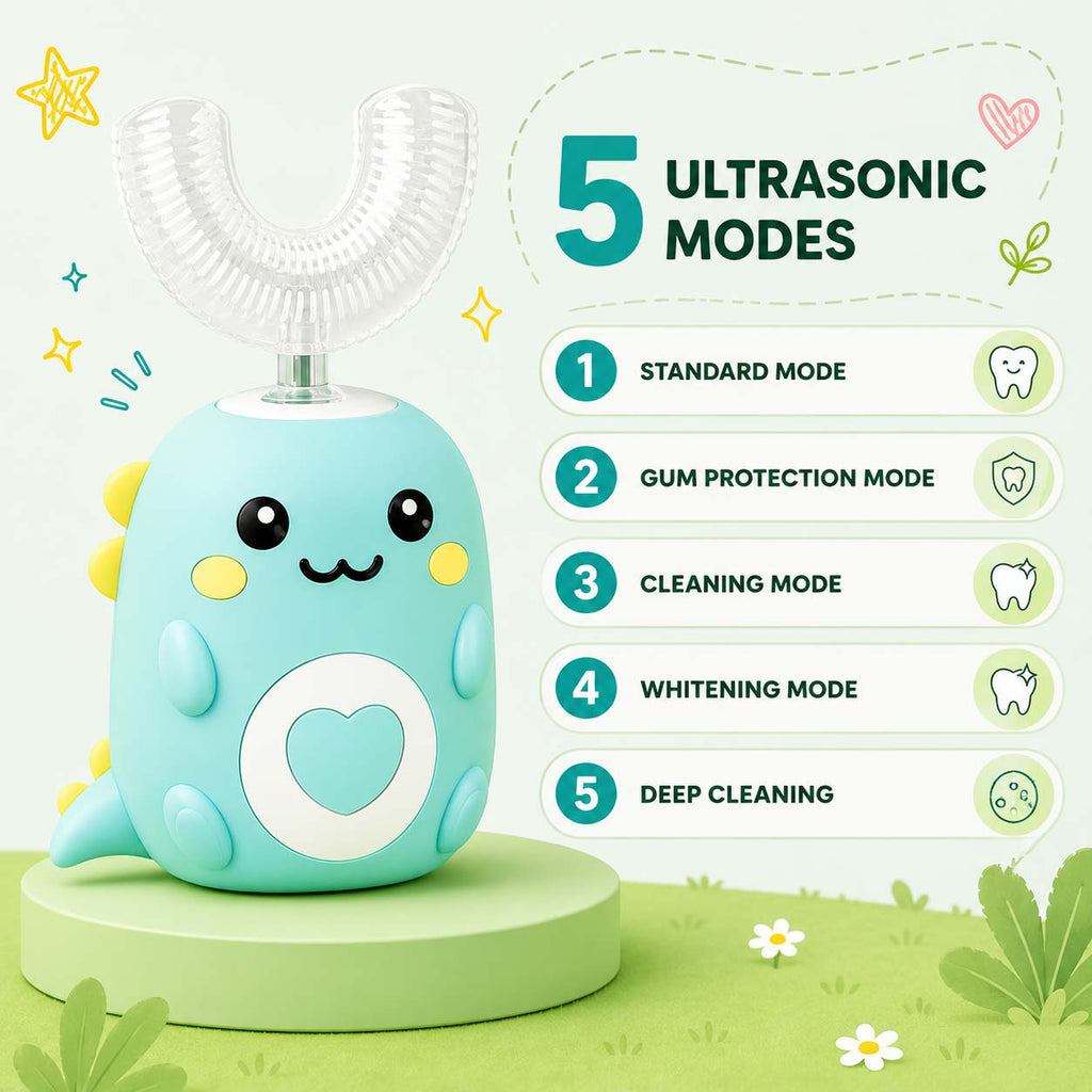 U-Shaped 360° Kids Toothbrush