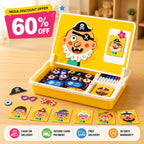 Magnetic Face Puzzle Game