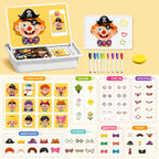 Magnetic Face Puzzle Game