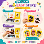 Magnetic Face Puzzle Game