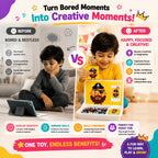 Magnetic Face Puzzle Game