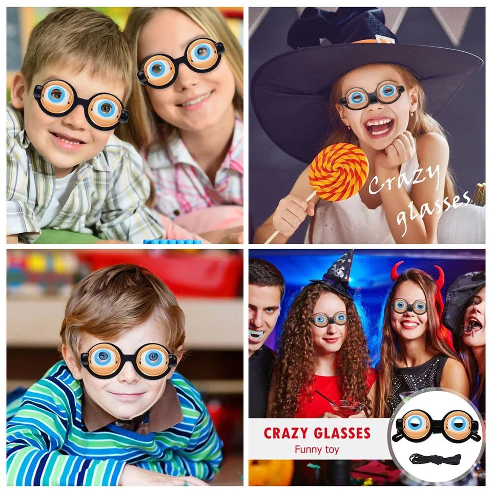 Crazy Blinking Eye Glasses – Funny Prank Toy for Kids